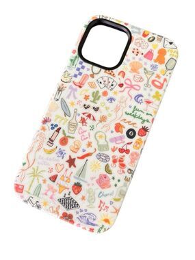 Casely iPhone 12 / 12 Pro case in the popular “Fun on Weekdays” print